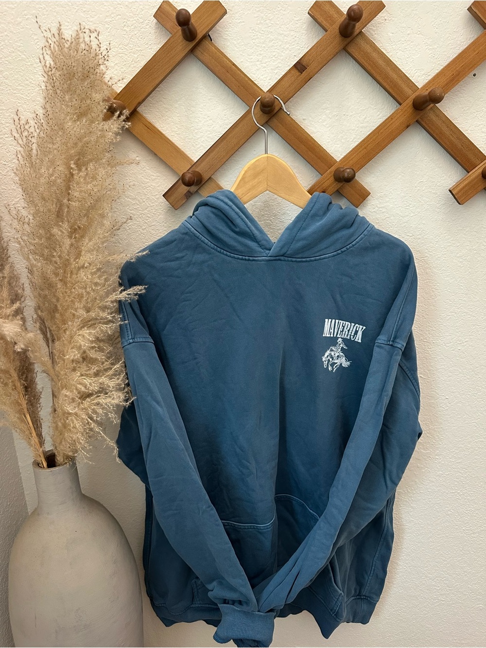 Women's Teal Pullover Hoodie